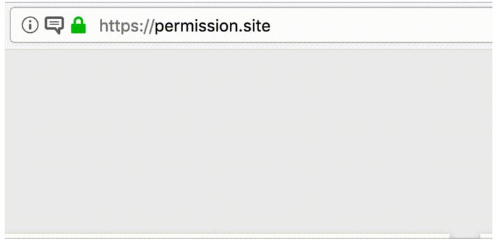 Dymek, jaki pojawić się ma w ramach eksperymentu. - Firefox i Chrome chcą blokować wyskakujące prośby o wysyłanie powiadomień - wiadomość - 2019-04-04
