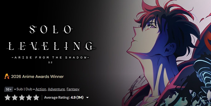 Crunchyroll - 1 mln ocen na Crunchyrollu. 2-letni hit akcji pokonał legendy anime, ustanawiając historyczny rekord - wiadomość - 2026-05-27