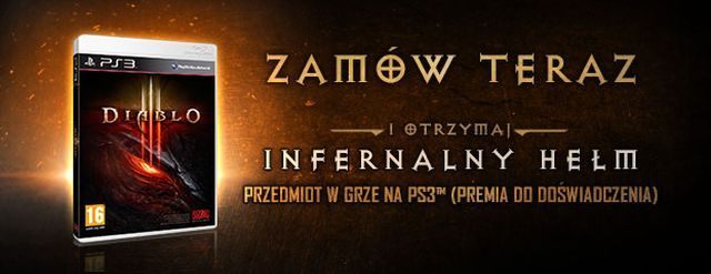 Infernalny Hełm to bonus do pre-orderów gry Diablo III w wersji na PlayStation 3 - Wieści ze świata (BioShock Infinite, Diablo III, Warface, Gears of War) 30/4/13 - wiadomość - 2013-04-30
