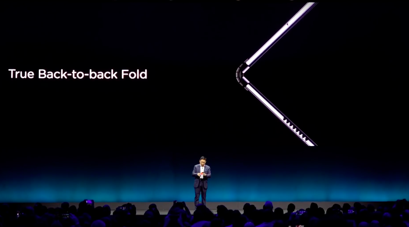 Tak prezentuje się zastosowany w Mate X innowacyjny zawias - Składany Huawei Mate X ma kosztować nawet 10 000 zł - wiadomość - 2019-02-27