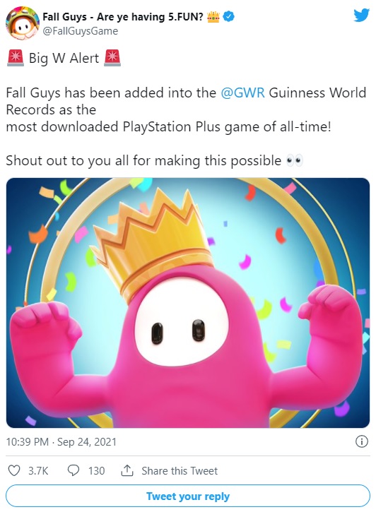 Fall Guys trafiło do Księgi rekordów Guinnessa - ilustracja #1