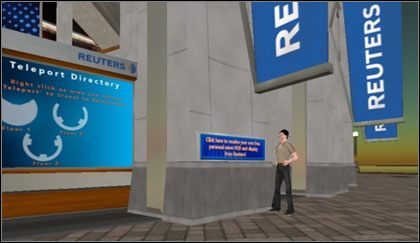 Reuters otwiera wirtualną siedzibę w 'Second Life' - ilustracja #1
