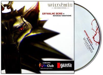 Demo gry Wiedźmin w dzisiejszej Gazecie Wyborczej - ilustracja #1