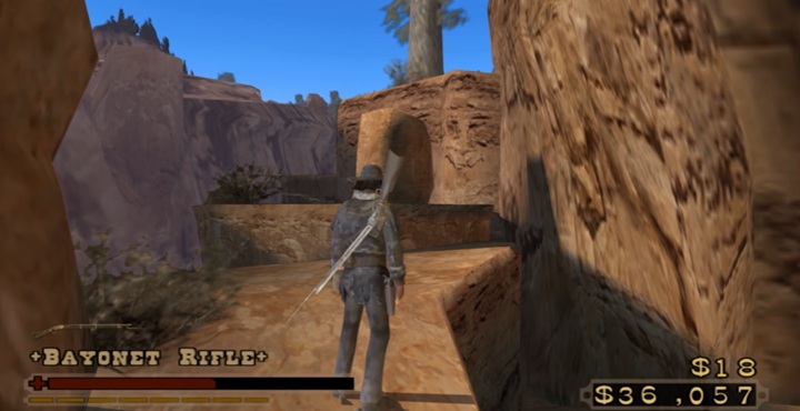 Red Dead Revolver. Źródło: Global Gaming / YouTube. - Bez tej gry nie byłoby Red Dead Redemption. Red Dead Revolver to pierwsze spotkanie Rockstar Games z westernami - wiadomość - 2026-04-26