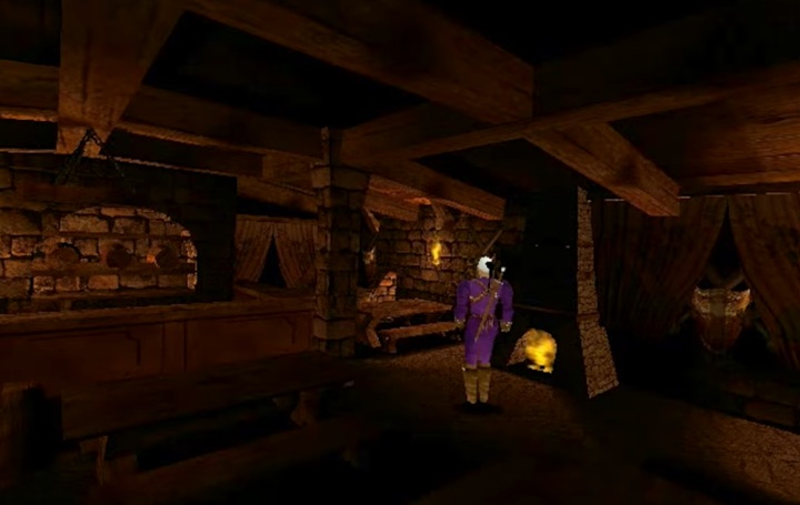 Demo technologiczne Wiedźmina od Metropolis Software. Źródło: ARHN.eu / YouTube. - Geralt niczym Lara Croft. Pierwsza duża gra o Wiedźminie miała stawiać na akcję - wiadomość - 2026-01-25