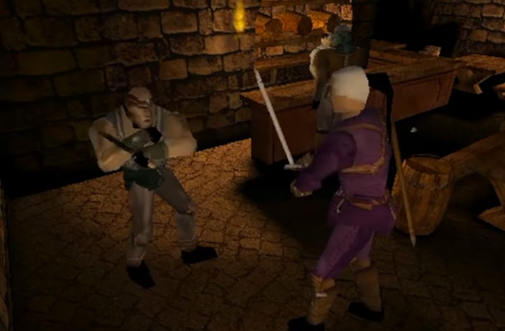 Demo technologiczne Wiedźmina od Metropolis Software. Źródło: ARHN.eu / YouTube. - Geralt niczym Lara Croft. Pierwsza duża gra o Wiedźminie miała stawiać na akcję - wiadomość - 2026-01-25