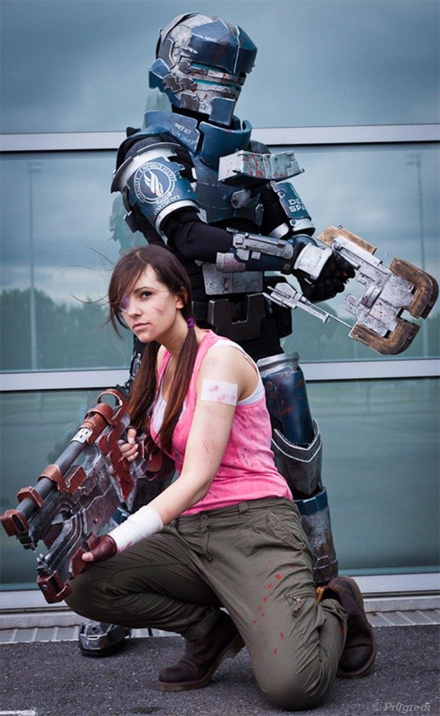 Najlepsze cosplaye - Isaac Clarke i Ellie z Dead Space 2 - ilustracja #1