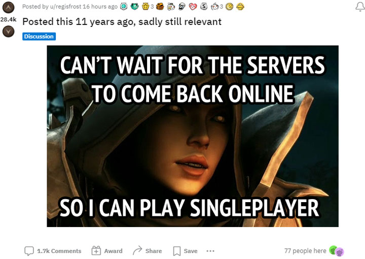 Po serii ataków na serwery Diablo 4 gracze chcą opcji gry offline - ilustracja #1