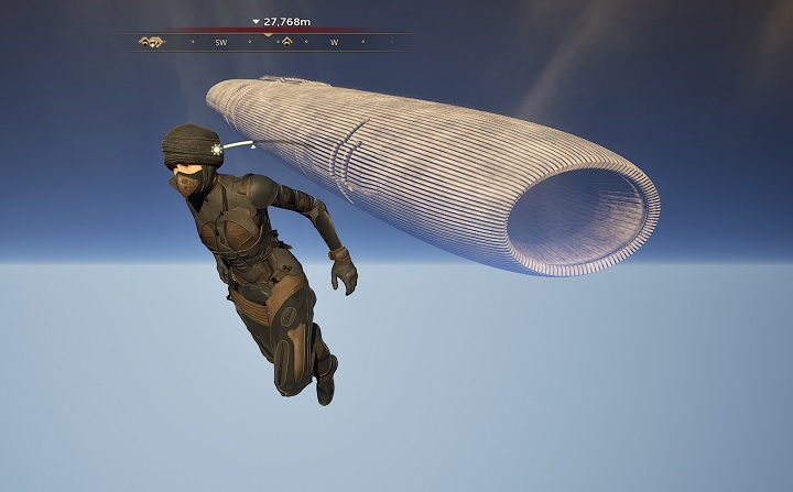 Źródło: Bowtie16bit / Reddit - Dziwny bug wystrzelił gracza Dune Awakening w kosmos. 150 000 metrów spadania trwało dla niego wieki - wiadomość - 2025-07-21