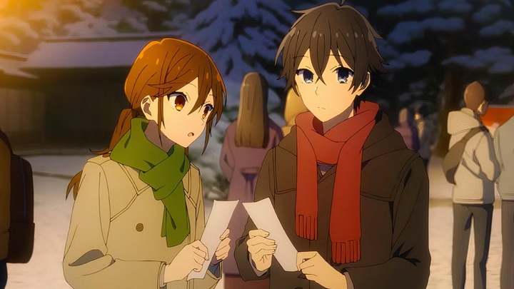 Horimiya, Masashi Ishihama, CloverWorks, 2021 - Te świąteczne odcinki anime to pozycje obowiązkowe na grudniowy seans - wiadomość - 2025-12-22