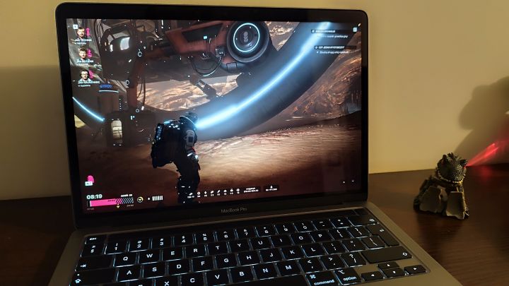 Gry ze Steama na Macu, i to bez żadnych ograniczeń – czego chcieć więcej? Źródło: fotografia własna. - Ultra detale i 60 FPS… bez karty graficznej? Tak wypada gra 11 bit studios w GeForce NOW - wiadomość - 2025-07-21