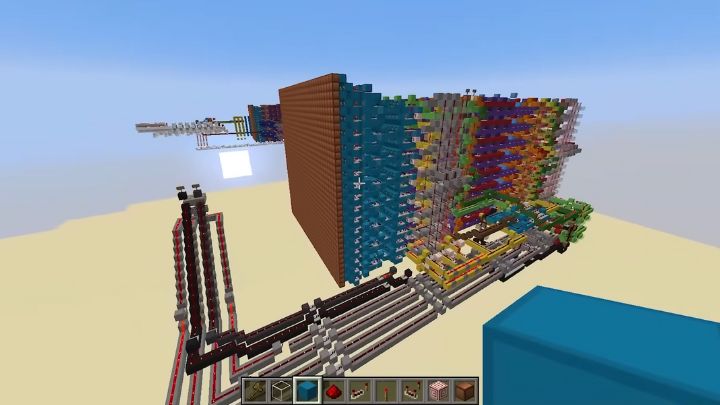 Wąż ze starej Nokii odtworzony w Minecrafcie jedynie z pomocą redstone’a - ilustracja #1