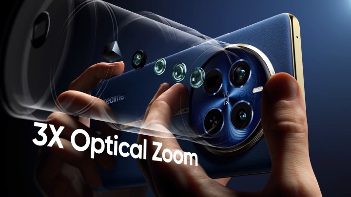 Najciekawsza rzecz w realme 12 Pro+ to peryskopowy obiektyw. Źródło: realme - Oficjalna premiera Realme 12 Pro i 12 Pro+, flagowce kuszą luksusowym designem i dobrymi aparatami - wiadomość - 2024-01-29