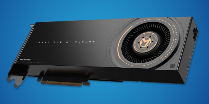 Potężna karta, ale niestety nie dla graczy. Źródło: MaxSun, Hydracluster Tech - Dawid i Goliat od Intela - wydajny Arc B580 TITAN NOX od Sparkle, oraz potężny Arc Pro B60 Dual z 48 GB VRAM - wiadomość - 2025-08-25