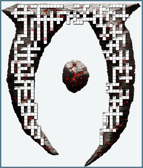 Okrrrutny konkurs 7 - Obliwionowa krzyżówka - ilustracja #1