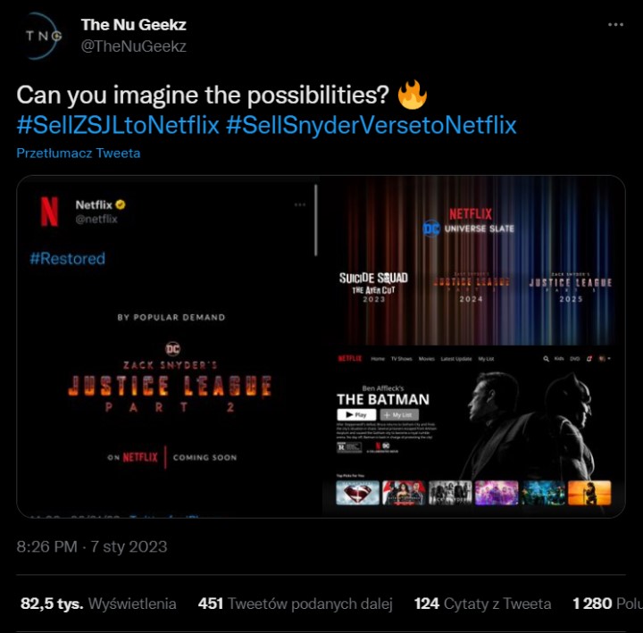 Fani DCEU nie odpuszczają; walczą o to, by Netflix przejął uniwersum Zacka Snydera - ilustracja #3