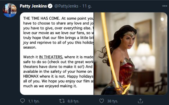 Wonder Woman 1984 obejrzymy jeszcze w tym roku. Jest jednak problem - ilustracja #1