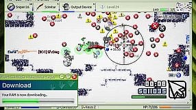 Antivirus Survivors 2003 Professional zmieni środowisko Windowsa XP w zręcznościowe piekło. Z falami wirusów będziemy tu walczyć jako kursor myszy