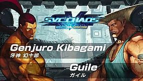 SVC Chaos: SNK vs. Capcom - zwiastun Genjuro Kibagami vs. Guile