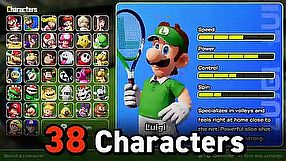 Mario Tennis Fever - prezentacja rozgrywki