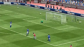 FIFA 13 strzały - mocny strzał