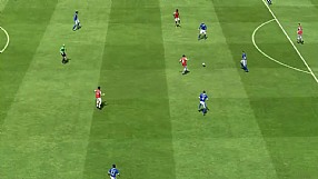 FIFA 13 atak pozycyjny - szybka wymiana podań i strzał