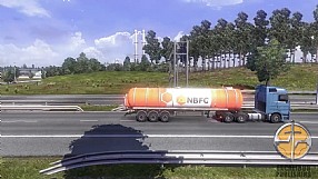 Euro Truck Simulator 2 gameplay - NBFC i krajobrazy