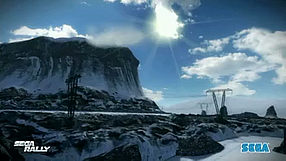 Sega Rally Revo Arctic Environment Trailer