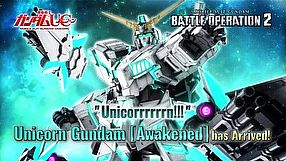 Mobile Suit Gundam: Battle Operation 2 - zwiastun Unicorn Gundam Awakened