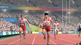 Beijing 2008 - The Official Video Game of the Olympic Games bieżnia lekkoatletyczna