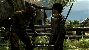 ArcaniA rozmowa z Orrukiem na wyspie Feshyr