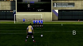 FIFA 11 Jak strzelać rzuty wolne? - Strzał techniczny