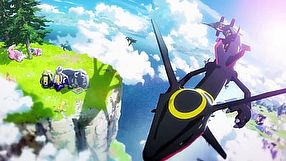 Pokemon Scarlet - zwiastun pokemona Shiny Rayquaza