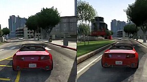 Grand Theft Auto V porównanie ustawień graficznych Xbox 360 vs PS3