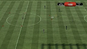 FIFA 13 gry treningowe - podanie po ziemi - poziom srebrny
