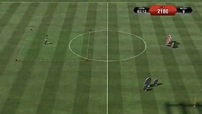 FIFA 13 gry treningowe - podanie górą - poziom srebrny
