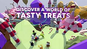 Human: Fall Flat - zwiastun premierowy poziomu Candyland