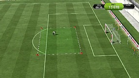 FIFA 13 gry treningowe - strzały - poziom złoty