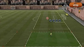 FIFA 13 gry treningowe - dośrodkowania - poziom złoty