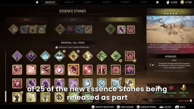 [1:14] - zwiastun Reigns of Sand - Essence Stones