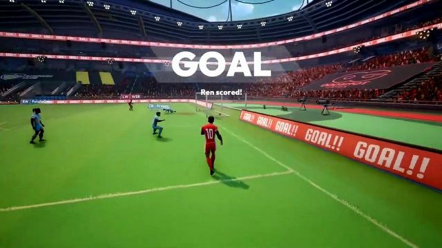 [1:00] Koniec z nudną kamerą telewizyjną. Darmowy Strikers Club diametralnie zmienia dynamikę meczów piłki nożnej, przyklejając nas do jednego zawodnika oglądanego zza pleców