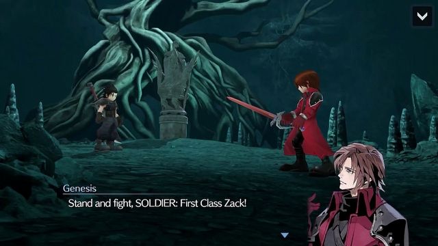 [0:57] - zwiastun 8. rozdziału Crisis Core Final Fantasy 7