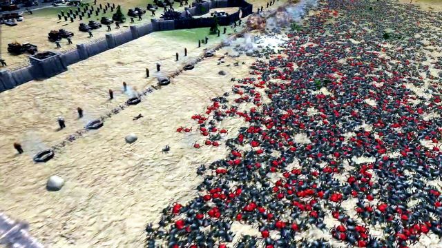 [0:39] W tej postapokaliptycznej strategii cała planeta jest polem bitwy. Machinefall pozwala płynnie przechodzić od mikrozarządzania do globalnego dowodzenia