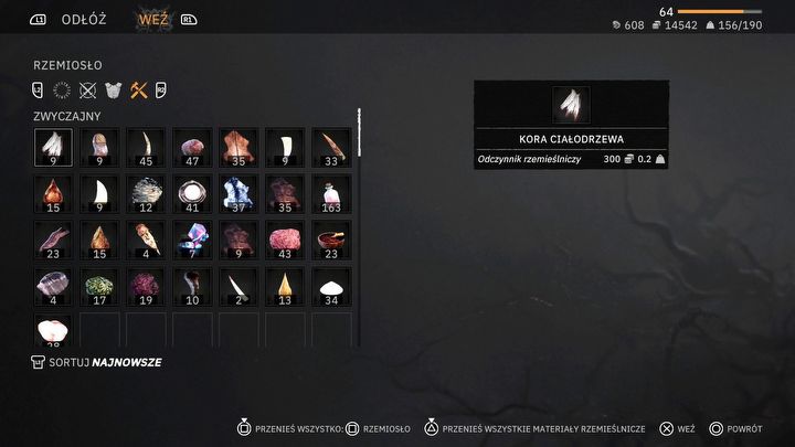 4 - Tainted Grail: Crafting - gotowanie, alchemia, rzemiosło - Tainted Grail - poradnik i mapa