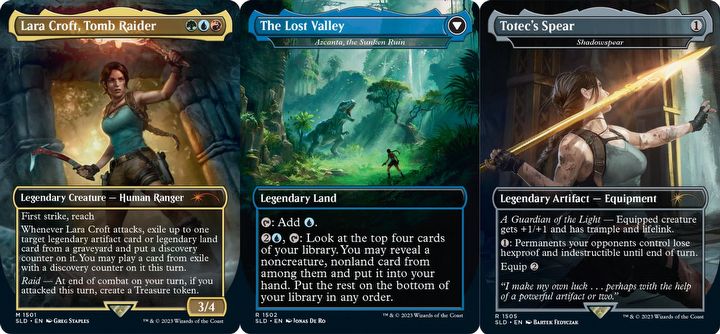 Lara Croft pojawi się na kartach MTG. Twórcy ogłaszają crossover z serią Tomb Raider - ilustracja #1
