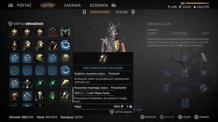 9 - Tainted Grail: Najlepsze czary - Tainted Grail - poradnik i mapa