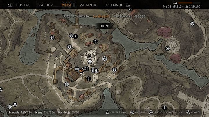 4 - Tainted Grail: Lista wszystkich domów - Tainted Grail - poradnik i mapa