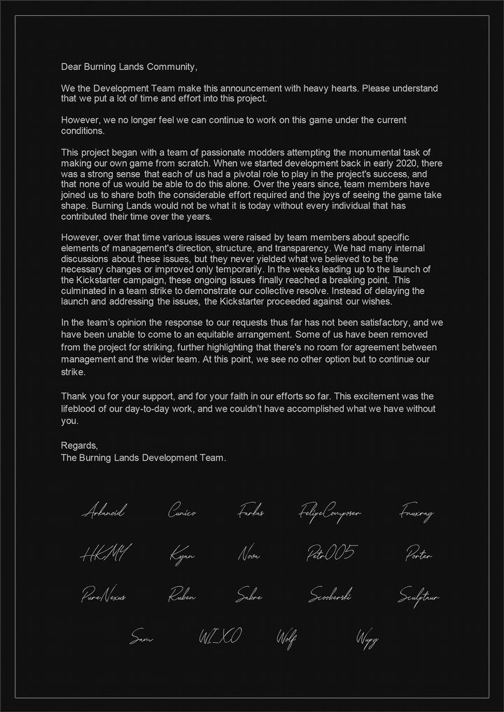 Lepiej wycofać się ze zbiórki na nową taktyczną strzelankę. To może być duży przekręt, deweloperzy zastrajkowali - ilustracja #1