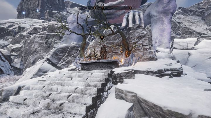 2 - Tainted Grail: Jak otrzymać błogosławieństwa Olbrzymów (Wznieś górę, staw czoło burzy)? - Tainted Grail - poradnik i mapa