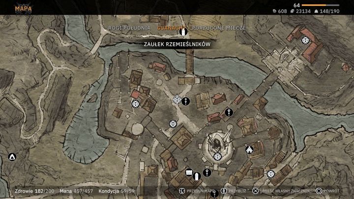 6 - Tainted Grail: Romanse - Tainted Grail - poradnik i mapa